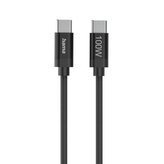 Hama USB-C 2.0 kabel Fabric, 1,5 m, 100 W, opletený