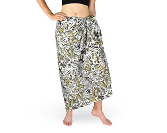 Sarong - Pareo REN, šelmy, khaki