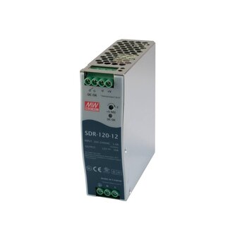 Spínaný zdroj na DIN lištu 120W, 12V/10A DC