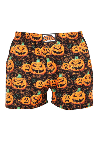 Pánské trenky Styx art klasická guma Halloween dýně (A1755) XXL Pánské trenky Styx art klasická guma Halloween dýně (A1755) XXL