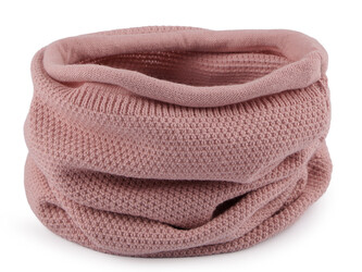 Dámská / dívčí zimní čepice / nákrčník Lamblook - 1 ks - 11 pudrová nákrčník