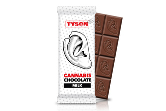 Tyson 2.0 Konopná čokoláda - mléčná