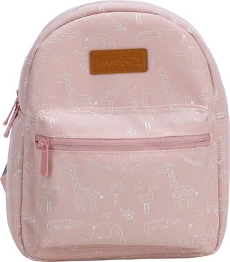 FreeON Dětský předškolní batoh Zvířátka růžový