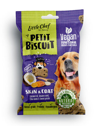Little Chef Pettit Biscuit Grain Free – Skin and Coat 100 g Little Chef Pettit Biscuit Grain Free – Skin and Coat 100 g