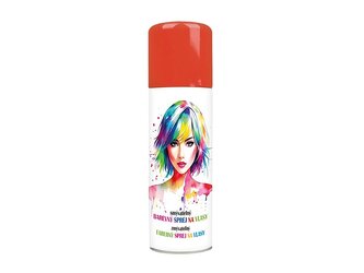 Spray na vlasy 141 červený 125ml