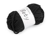 Pletací žinylková příze Bety 100 g - 1 ks - 10 černá