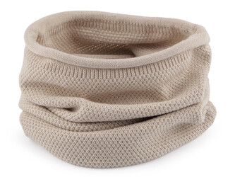 Dámská / dívčí zimní čepice / nákrčník Lamblook - 1 ks - 12 béžová světlá nákrčník