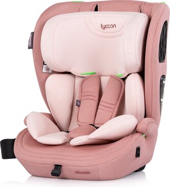 CHIPOLINO Autosedačka Tycoon i-Size 76-150cm Pink Marshmallow