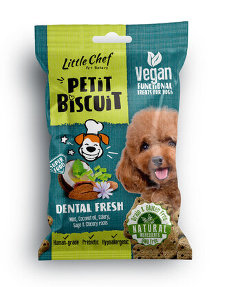 Little Chef Pettit Biscuit Grain Free – Dental Fresh 100 g Little Chef Pettit Biscuit Grain Free – Dental Fresh 100 g