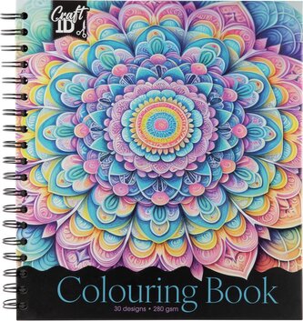 CRAFT ID Kniha omalovánek Mandala