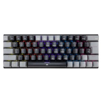 White Shark herní mechanická klávesnice WAKIZASHI 2, červený SW, CZ/SK layout,černo-šedá(GK-002115V2