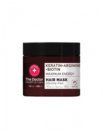 THE DOCTOR-HEALTH&CARE: Maska na vlasy Maximální energie Keratin+arginin+biotin 295ml  K1152