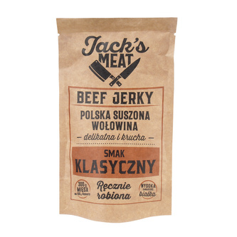 Jack's MEAT - Suszona wołowina - Klasyczna - 104 kcal - 30 g