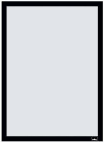 Rám na plakáty, černá, A3, nástěnný, plastový rám, 2 ks/balení, NOBO 1915700