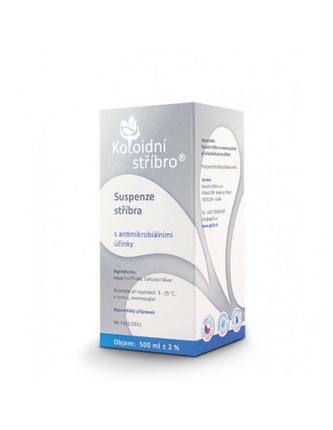 Koloidní stříbro Deodorant - Antiperspirant 0,5l koncentrace: 20ppm TML J0047