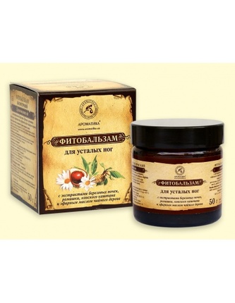 AROMATIKA: Kosmetický fyto balzám na unavené nohy 50g AROMATIKA K755