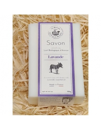 Mýdlo s oslím mlékem DUO – Lavande/Lait d´anesse (Levandule/Oslí mléko) NEW 125g TML F097