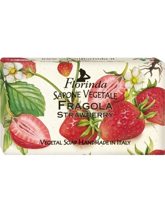 FLORINDA-VÁŠEŇ Z OVOCE: Rostlinné mýdlo „Jahoda“ 100g TML K2141