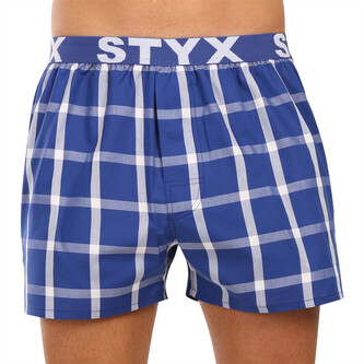 Pánské trenky Styx sportovní guma vícebarevné (B1106) L Pánské trenky Styx sportovní guma vícebarevné (B1106) L