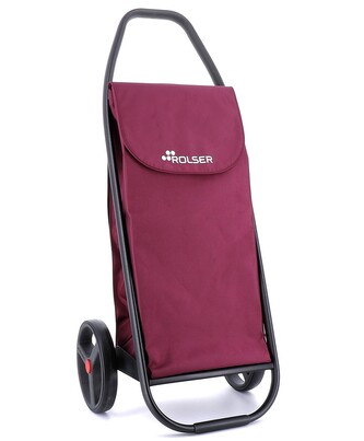 Rolser Com MF 8 Black Tube taška na kolečkách, bordó