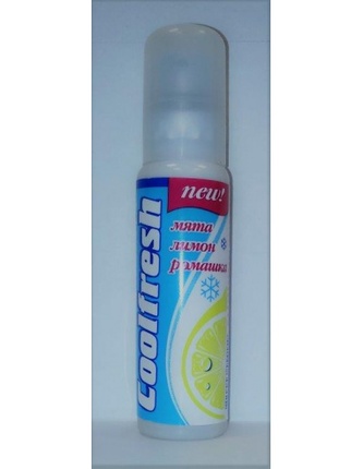 Coolfresh ústní sprej na svěží dech "Máta, citrón, heřmánek" 30ml AROMATIKA K298