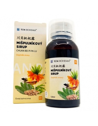 Mišpulníkový sirup 120ml TML P0312 Mišpulníkový sirup 120ml TML P0312