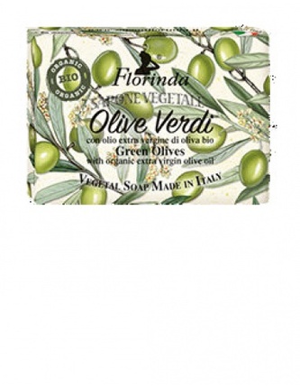 FLORINDA: Bio rostlinné mýdlo „Zelené olivy“ 200g TML K1992