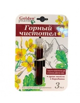 GOLDEN PHARM: HORSKÝ Vlaštovičník 3ml  K2662