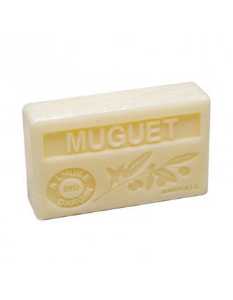 Mýdlo s bio arganovým olejem - Muguet (Konvalinka) 100g TML F085