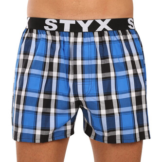 Pánské trenky Styx sportovní guma vícebarevné (B1109) L