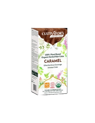 CULTIVATOR: Organická rostlinná barva na vlasy-KARAMEL 100g  K2533
