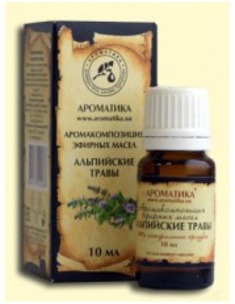 Aroma kompozice éterických olejů Bylinky z Alp 10ml AROMATIKA K471