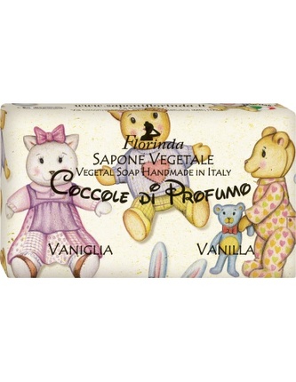 FLORINDA-MAZLIVÁ VŮNĚ: Rostlinné mýdlo „Vanilka“ 100g TML K2118