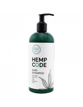 GOOD MOOD: Obnovující šampon na suché a poškozené vlasy s konopným olejem 400ml TML K2438
