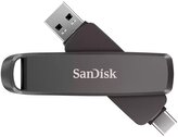 SanDisk Extreme PRO Dual Drive 1TB / USB Type-C + USB Type-A / USB 3.2 Gen 1 / kov / černá