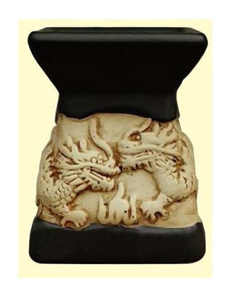 Aromalampa "Basreliéf černí Draci" TML R058