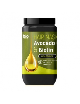 BIO NATURELL: Maska na vlasy „Avokádový olej a biotin“ 946ml  K2667
