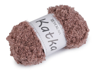 Příze pletací kudrnatá Katka 100 g - 1 ks - 5 pudrovobéžová