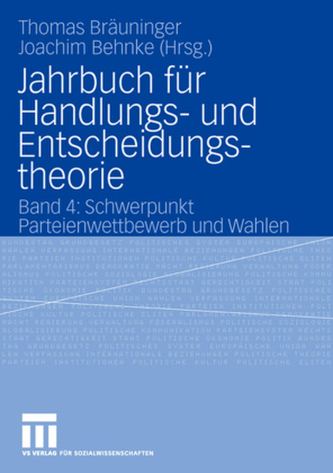 Jahrbuch für Handlungs- und Entscheidungstheorie. Bd.4