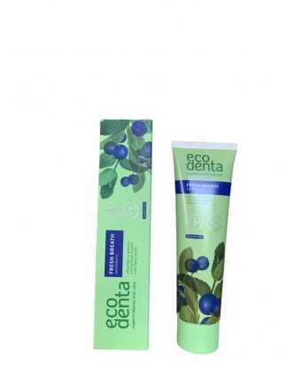 ECODENTA: Zubní pasta „Svěží dech“ s borůvkami 100ml  K2678