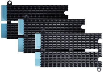 Asustor AS-HK1  Chladič pro FS67 / AS-T10G3 ( 3-pack for M.2 SSDs in one box. Covers two M.2 SSDs)