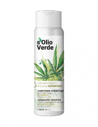S´OLIO VERDE: Posilující kondicionér „Proti vypadávání vlasů“ na slabé vlasy 250ml  K2795