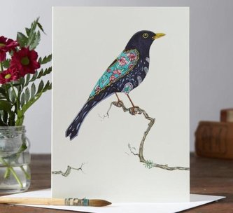 Karnet A046 B6 + koperta Ptak kos