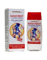 AROMA SAULES: Kosmetický gel na tělo „Bišofit“ s ionty stříbra 100ml  M204