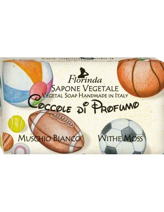 FLORINDA-MAZLIVÁ VŮNĚ: Rostlinné mýdlo „Bílý mech“ 100g TML K2117