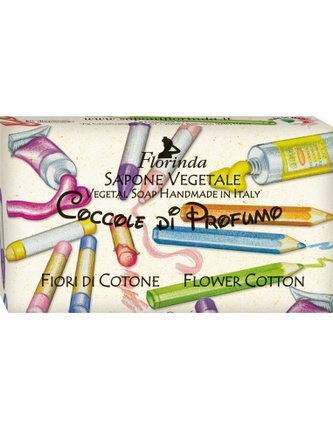 FLORINDA-MAZLIVÁ VŮNĚ: Rostlinné mýdlo „Květ bavlny“ 100g TML K2122
