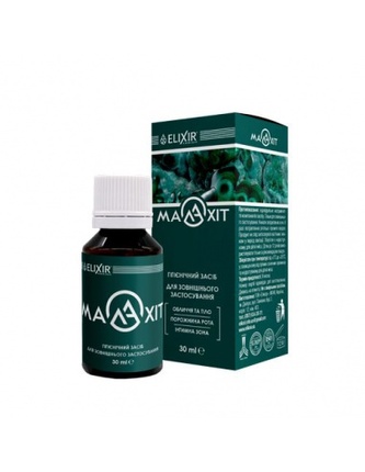 ELIXIR: Malachit-masážní tekutina 30ml  K2854