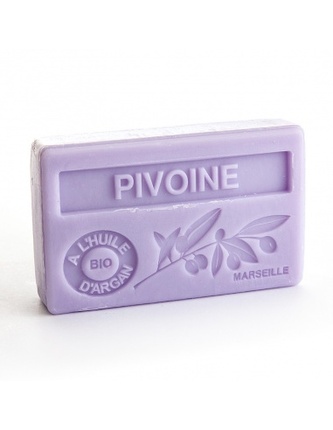 Mýdlo s bio arganovým olejem - Pivoine (Pivoňka) 100g TML F200