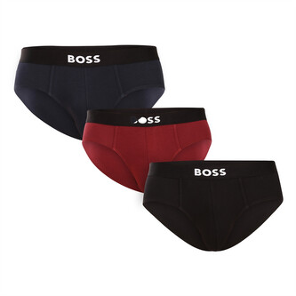 3PACK pánské slipy BOSS vícebarevné (50546561 981) L