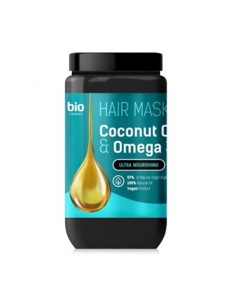 BIO NATURELL: Maska na vlasy „Kokosový olej a Omega-3“ 946ml  K1042